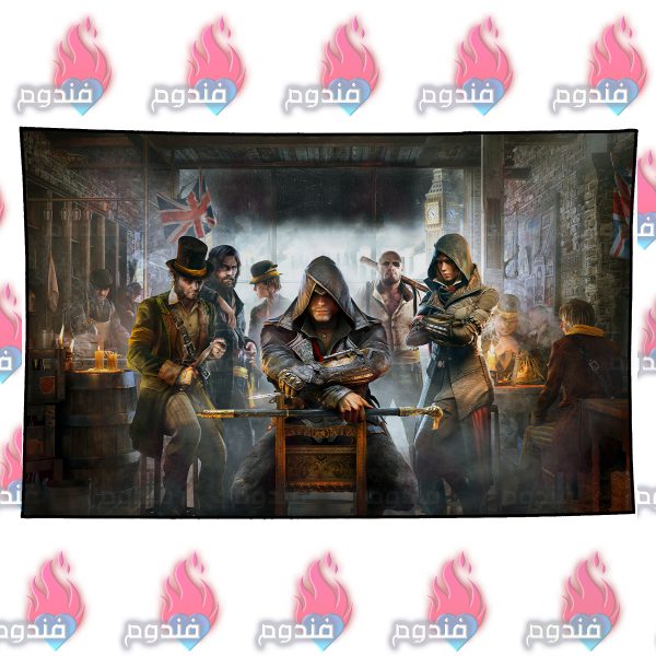 بکدراپ طرح بازی Assassin's Creed کد 005