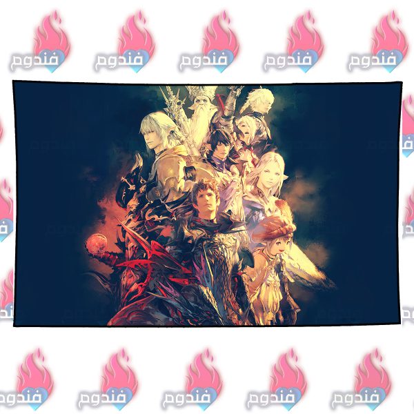 بکدراپ طرح بازی Final Fantasy کد 007