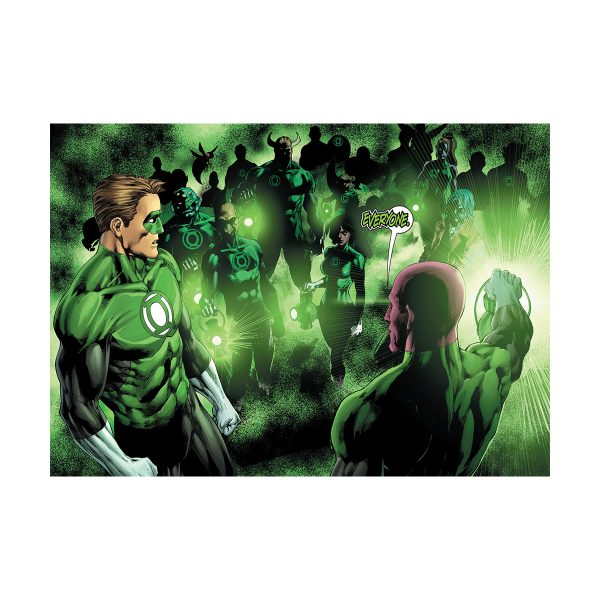 پستر گلاسه طرح فیلم Green Lantern