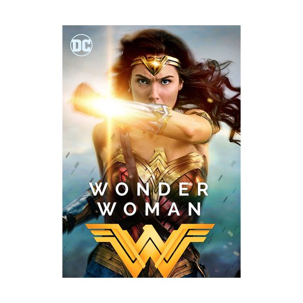 پستر گلاسه طرح فیلم wonder woman