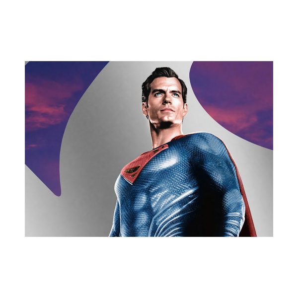 پستر گلاسه طرح فیلم superman