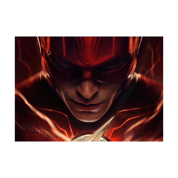 پستر گلاسه طرح فیلم the flash