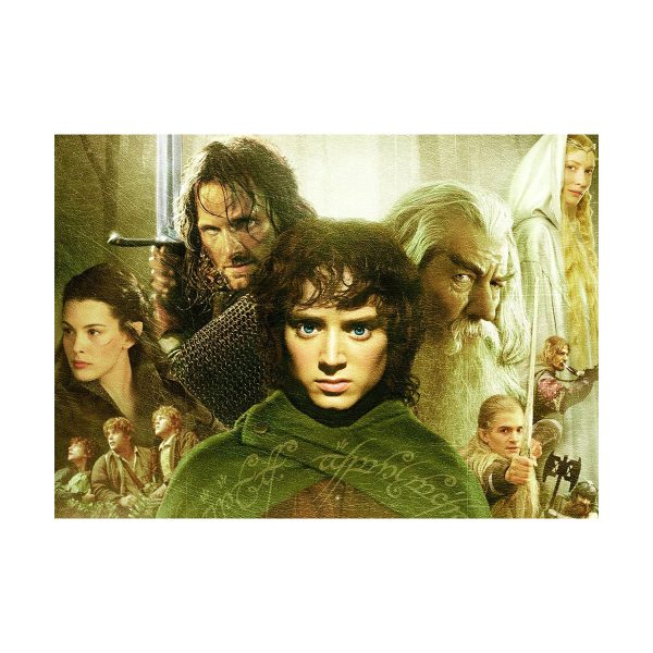 پستر گلاسه طرح فیلم The Lord of the Rings