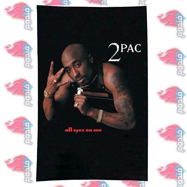 بکدراپ طرح Tupac Shakur