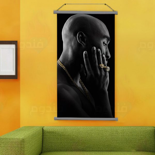 پوستر اسنپ طرح Tupac Shakur