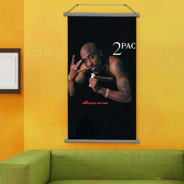 پوستر اسنپ طرح Tupac Shakur