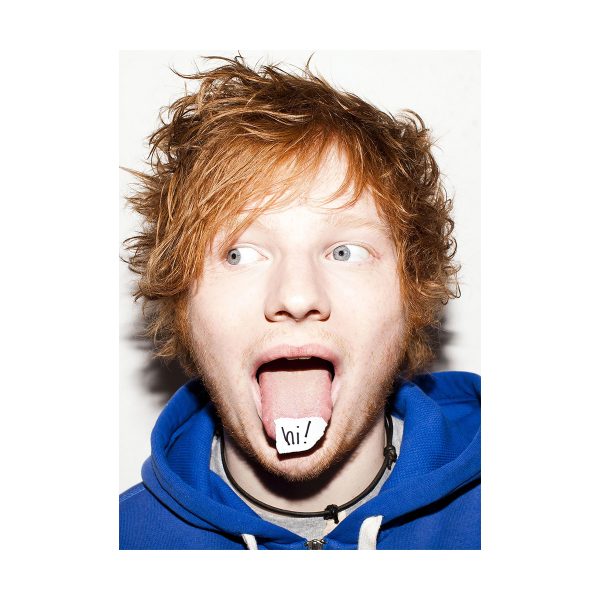 پستر گلاسه طرح Ed Sheeran