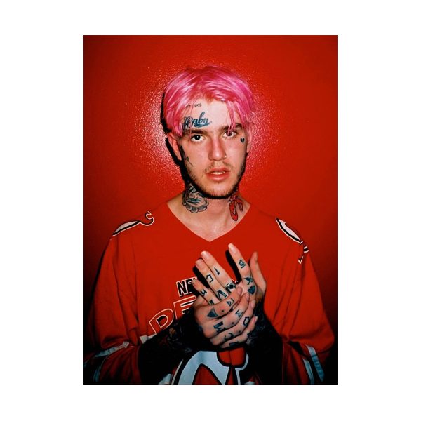 پستر گلاسه طرح Lil Peep