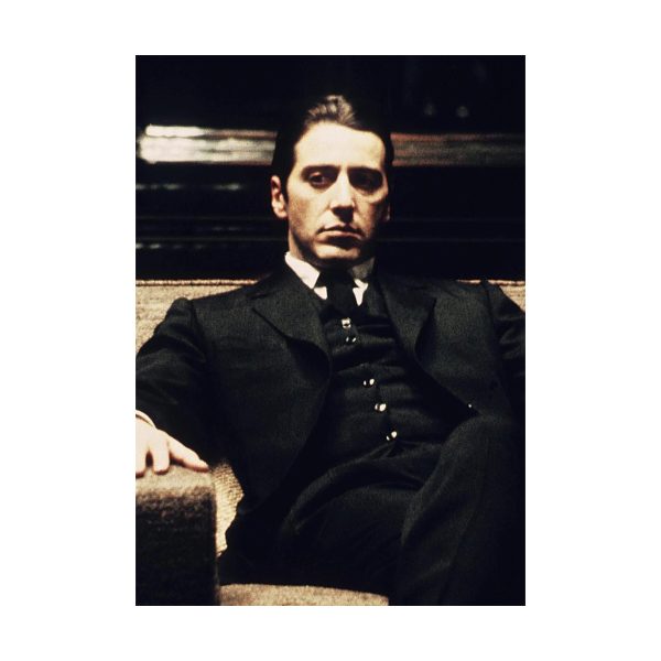 پستر گلاسه طرح فیلم The Godfather