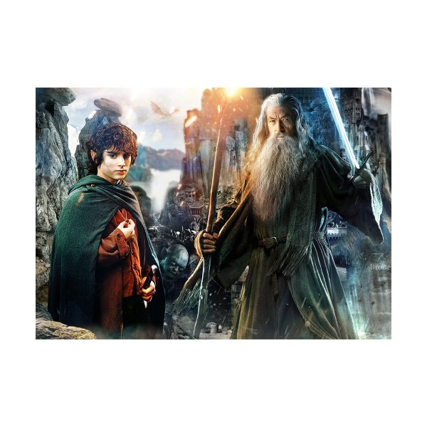 پستر گلاسه طرح فیلم The Lord of the Rings