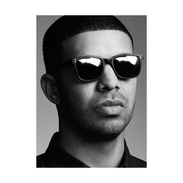 پستر گلاسه طرح Drake