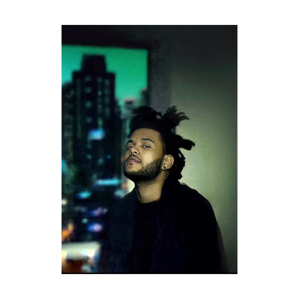 پستر گلاسه طرح The Weeknd