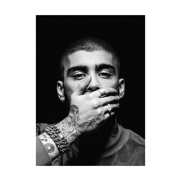 پستر گلاسه طرح Zayn