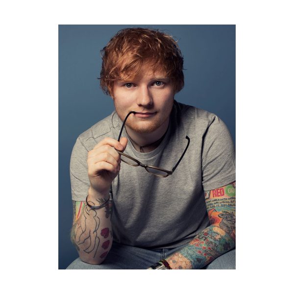 پستر گلاسه طرح Ed Sheeran