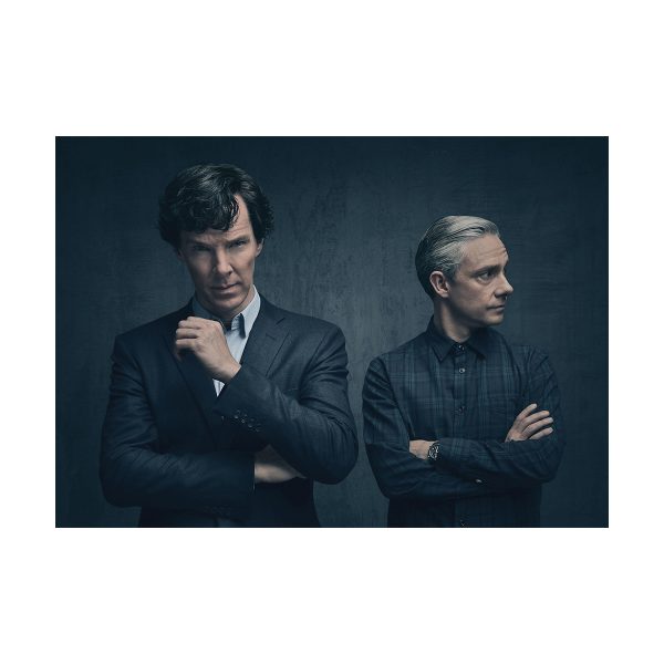 پستر گلاسه طرح فیلم Sherlock