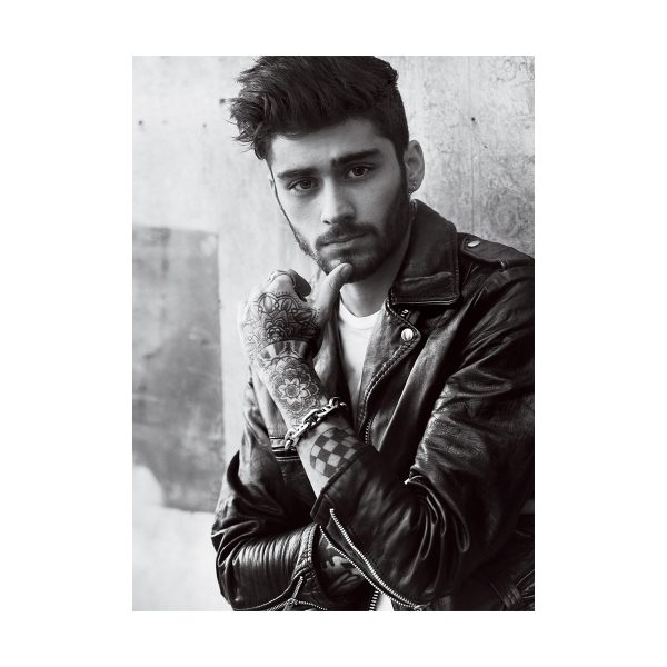 پستر گلاسه طرح Zayn