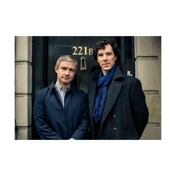 پستر گلاسه طرح فیلم Sherlock