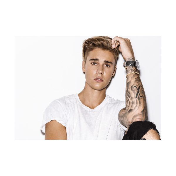 پستر گلاسه طرح Justin Bieber