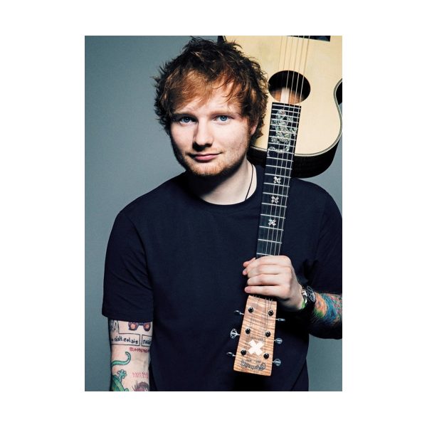 پستر گلاسه طرح Ed Sheeran