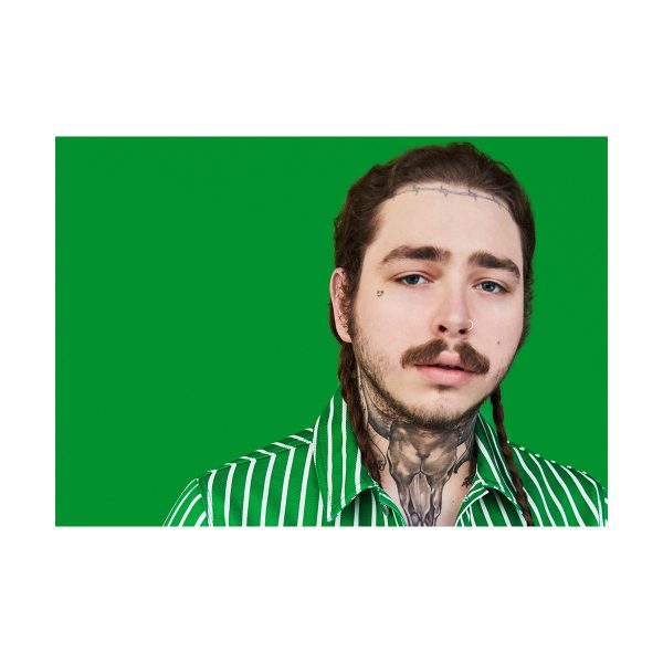 پستر گلاسه طرح Post Malone