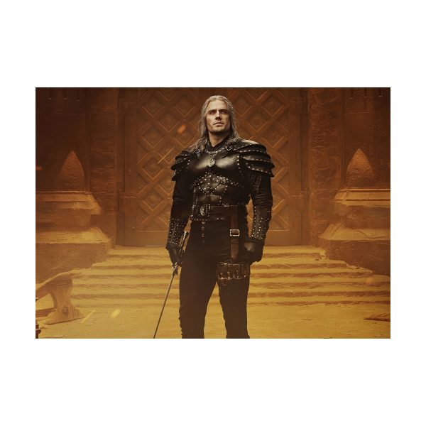 پستر گلاسه طرح فیلم  the witcher