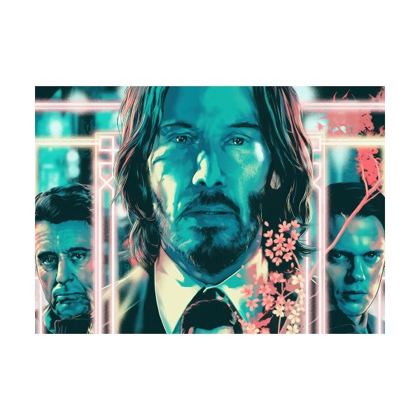 قاب MDF فیلم John Wick