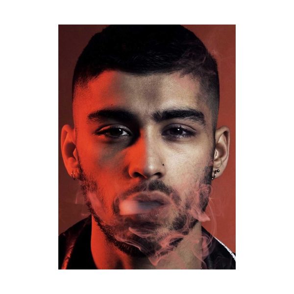 پستر گلاسه طرح Zayn