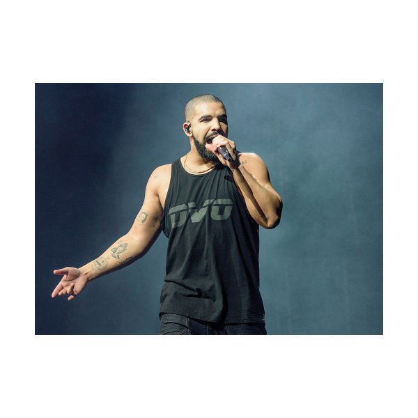 پستر گلاسه طرح Drake