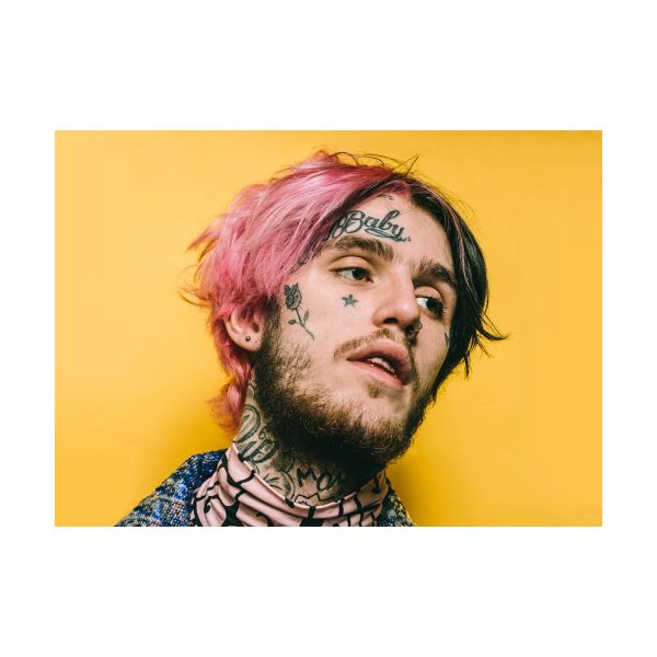 پستر گلاسه طرح Lil Peep