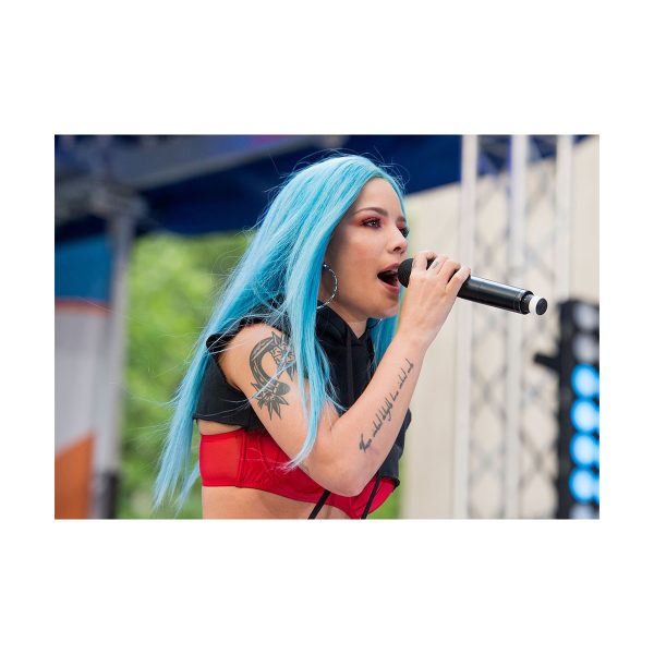 پستر گلاسه طرح Halsey