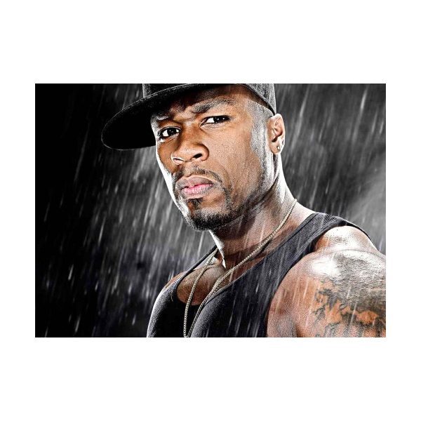 پستر گلاسه طرح 50Cent