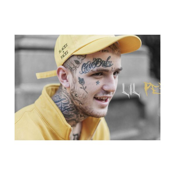 پستر گلاسه طرح Lil Peep