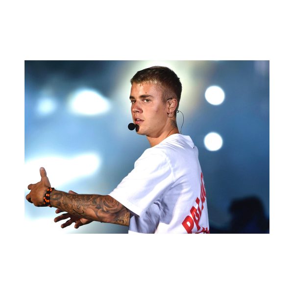 پستر گلاسه طرح Justin Bieber