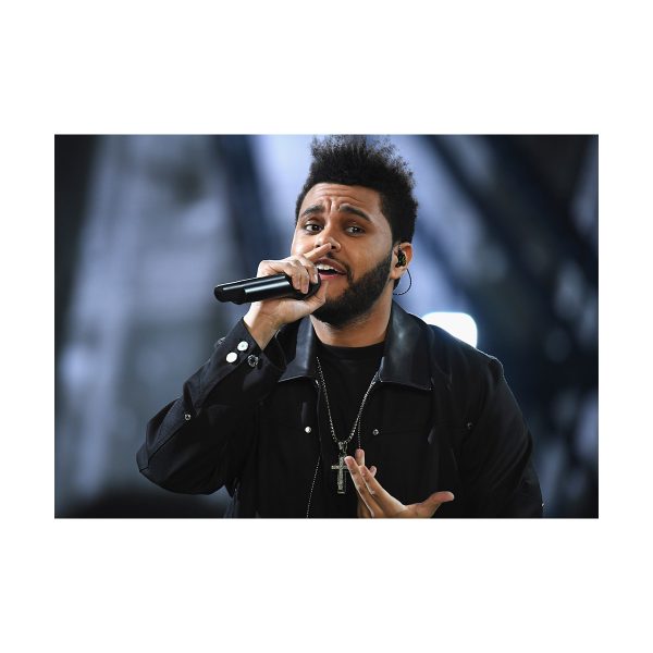 پستر گلاسه طرح The Weeknd