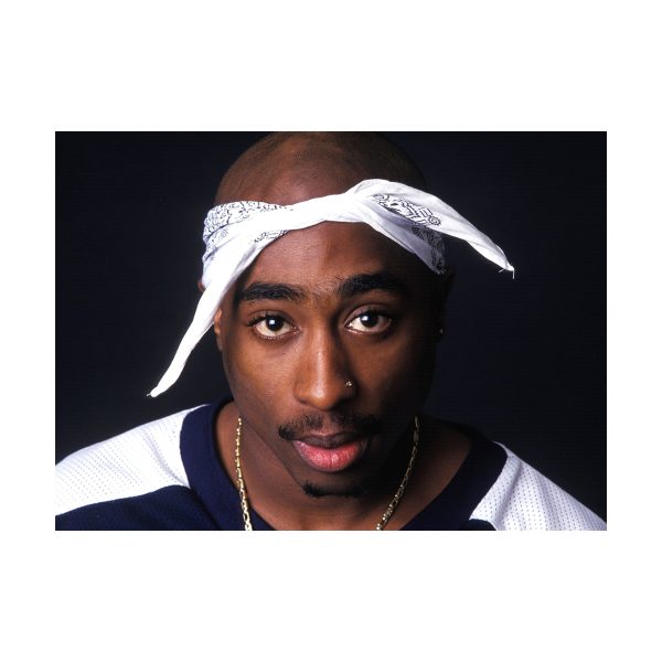 پستر گلاسه طرح Tupac Shakur