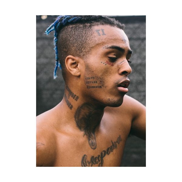 پستر گلاسه طرح XXXTentacion