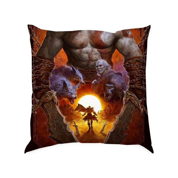 کوسن طرح بازی God of war کاراکتر KRATOS