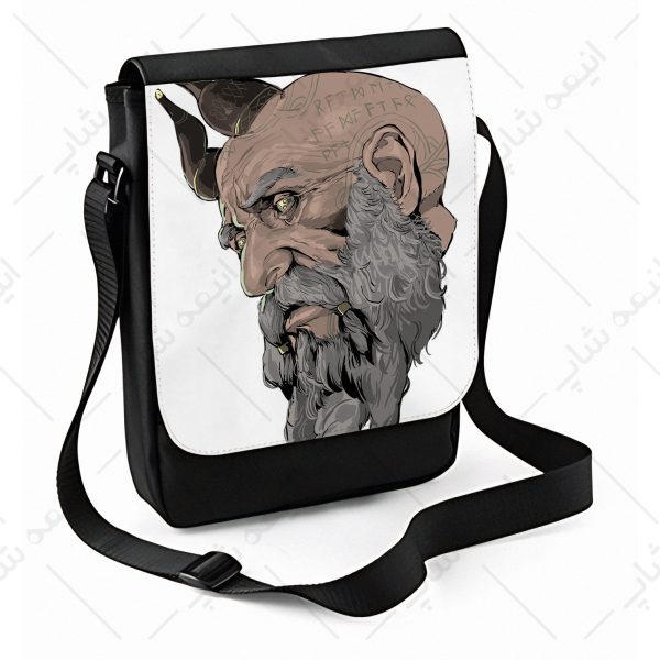 کیف پاسپورتی طرح بازی God of war کاراکتر MIMIR