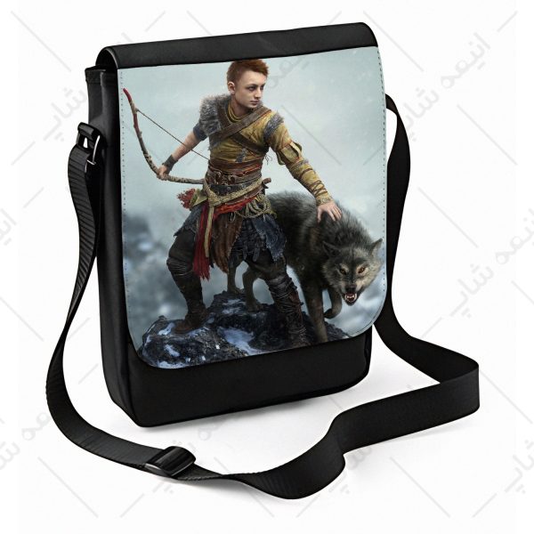 کیف پاسپورتی طرح بازی God of war کاراکتر ATREUS