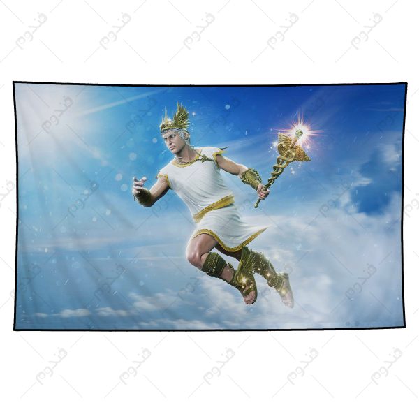 بکدراپ طرح بازی god of war شخصیت HERMES