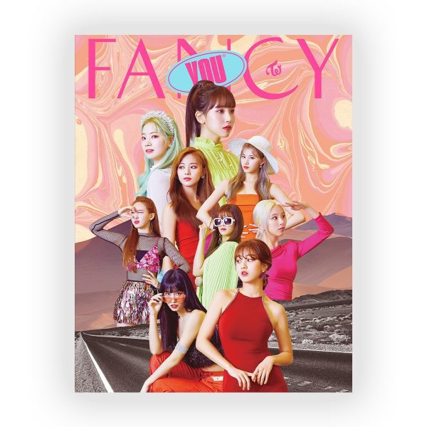 پوستر گلاسه طرح گروه TWICE کد18