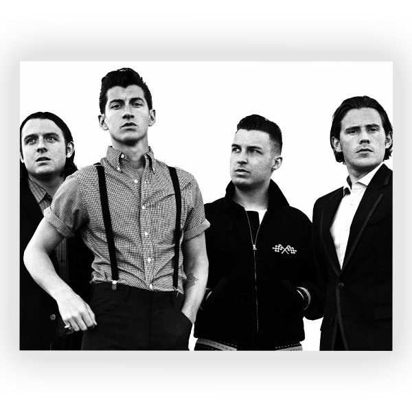 پوستر گلاسه طرح ARCTIC MONKEYS کد04