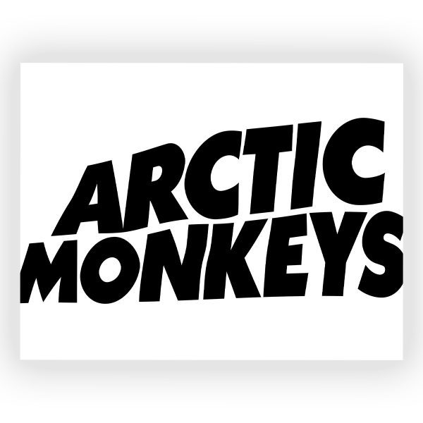 پوستر گلاسه طرح ARCTIC MONKEYS کد06