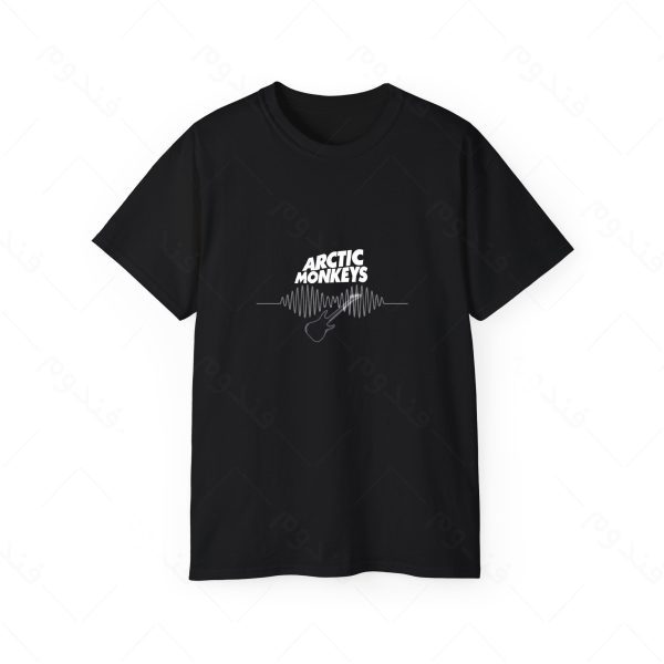 تیشرت مشکی طرح ARCTIC MONKEYS کد02