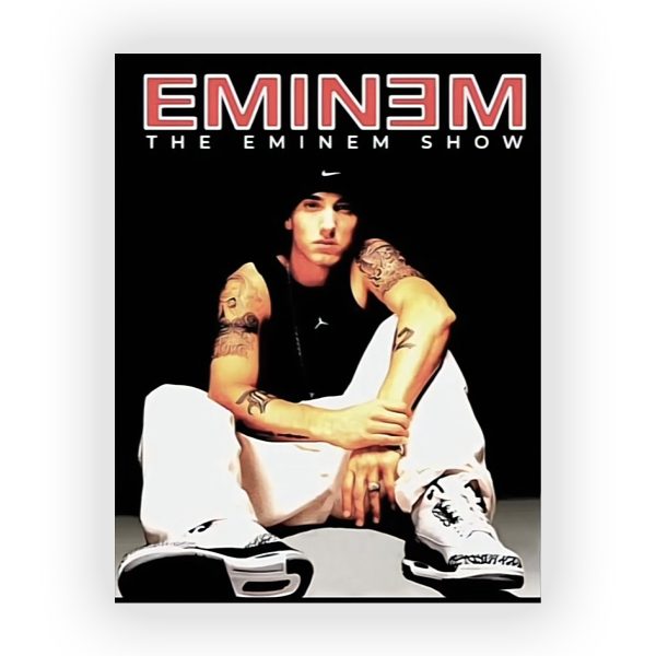 پوستر گلاسه طرح EMINEM کد04