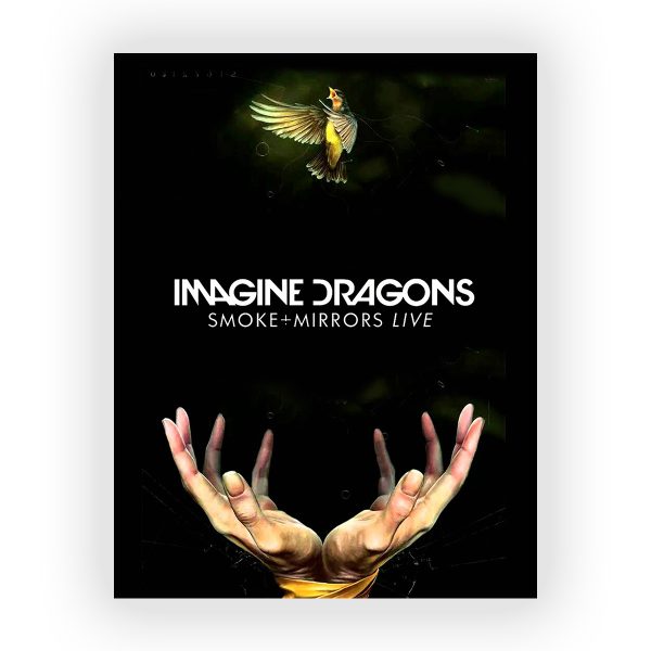 پوستر گلاسه طرح IMAGINE DRAGONS کد04