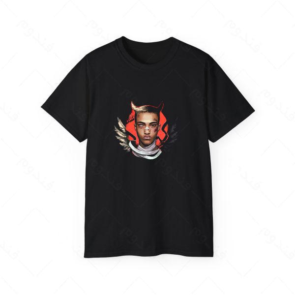 تیشرت مشکی طرح XXXTENTACION کد06