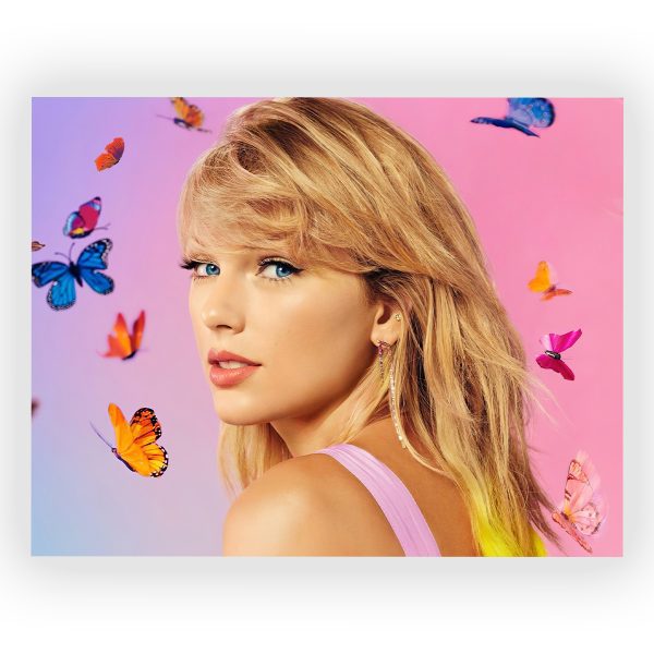 پوستر گلاسه طرح TAYLOR SWIFT کد08