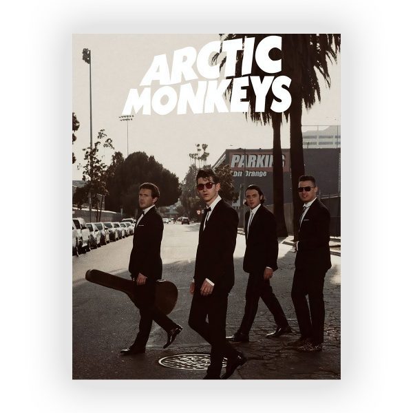 پوستر گلاسه طرح ARCTIC MONKEYS کد11