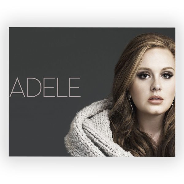 پوستر گلاسه طرح ADELE کد06